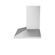 Ancona Chef WPC430 Wall-Mounted Pyramid Style Convertible Range Hood, 30-Inch, Stainless Steel N3