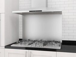 Ancona Chef WPC430 Wall-Mounted Pyramid Style Convertible Range Hood, 30-Inch, Stainless Steel N5