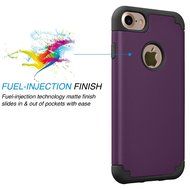 iPhone 7 Case, [4.7 Inch] HLCT Slim Fit Thin, Soft Interior Silicone Bumper &amp; Hard PC Back, Shock-Absorption Hybrid... N8