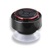 SoundBot&reg; SB518FM FM RADIO Water Resistant Bluetooth Wireless Shower Speaker Hands-Free Portable Speakerphone... N4