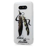 LG G5 Case, LG H868 Case - Luminous Shockproof Colorful Print Soft TPU Rubber Skin Gel Bumper Slim Fit Protective... N5