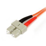 StarTech.com 3m Multimode 62.5/125 Duplex Fiber Patch Cable LC-ST (FIBLCST3) N16