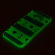 LG G5 Case, LG H868 Case - Luminous Shockproof Colorful Print Soft TPU Rubber Skin Gel Bumper Slim Fit Protective... N6