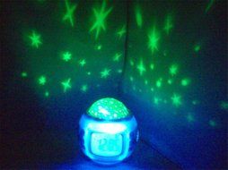Surborder Shop Color Change Starry Night Projection Music Digital Alarm Clock with Backlight Led Nigh Light Calendar...