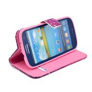 Galaxy S5 Case, Firefish Book-style Flip PU Leather Wallet [Kickstand] [Magnetic Closure] [Card Slots] [Scratch... N155