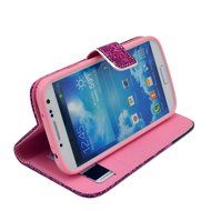 Galaxy S5 Case, Firefish Book-style Flip PU Leather Wallet [Kickstand] [Magnetic Closure] [Card Slots] [Scratch... N161