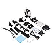 Boblov F68 4K Ultra HD 2160P Novatek 96660 Clip 170&deg;Wide Angle 12MP WiFi Action Camera Silver N2