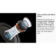 SOOCOO Sports Camera 1080P HD 170 Degrees Wide Angle 60M Waterproof Outdoor Sports Video Diving Action DV N12