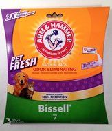 Arm &amp; Hammer Premium Allergen Bissell 7 Pet Fresh Bag 3-pack