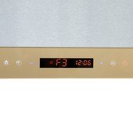 Golden Vantage 30" Wall Mount Range Hood GV-63175D-GLD Stainless Steel Golden Vent Hood W/ Touch Control Panel N3