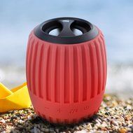 V7 SP5100-BT-BLK-1NC Bluetooth Water Resistant Rechargeable 3W Speaker with Built-In Mic N12