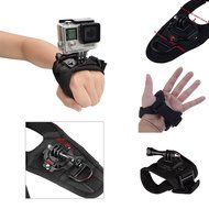VVHOOY 360 Degree Rotation Glove Style Band Wrist Strap Mount Strip Belt with Screw for GoPro Hero Sony SJCAM...