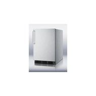 Summit FF6B7CSSADA 24&quot; Commercially Approved &amp; ADA Compliant Compact Refrigerator with 5.5 cu. ft. Capacity Door... N2