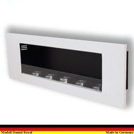 Gel and Ethanol Fire place Fireplace Model Daniel Royal color selection (Inox)