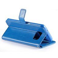 Galaxy S7 Edge Case, HLCT PU Leather Case, With Soft TPU Protective Bumper, Built-In Kickstand, Cash And Card... N12