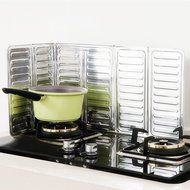 Kitchen Oil Splash Guard Cooking Cover Anti Splatter Shield Oil Removal Scald Proof Board High Quality Silver... N5