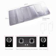 Kitchen Oil Splash Guard Cooking Cover Anti Splatter Shield Oil Removal Scald Proof Board High Quality Silver... N7