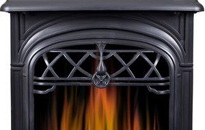 Clevr Free Standing Portable 1500W Electric Fireplace Heater up to 1000 Sq Ft