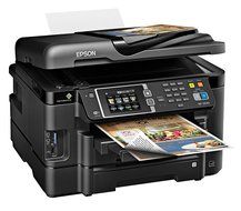 Epson WorkForce WF-3640 Wireless Color All-in-One Inkjet Printer with Scanner and Copier