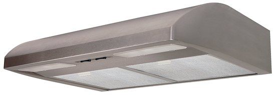 Air King EB36SS California Title 24 Acceptable Essence Under Cabinet Range Hood, 36", Stainless Steel