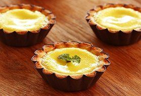 AS 0.4mm(carbon steel) egg tarts, cakes, cookies, puddings, mold, bakeware(12pcs)! N2