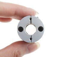 RioRand CNC 6.35x10mm Motor Shaft Coupler 6.35mm to 10mm Flexible Couplings OD 26x35mm N4