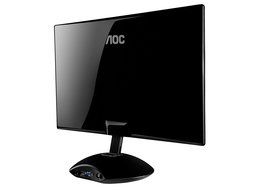 AOC E2343FI 23 - Inch Widescreen LED Monitor with iPhone/iPod Docking Station and SRS Premium... N4