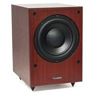 Fluance DB-150 10 Inch 150 Watt Low Frequency Powered Subwoofer-Dark Walnut N8