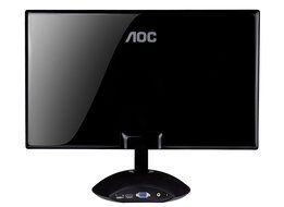 AOC E2343FI 23 - Inch Widescreen LED Monitor with iPhone/iPod Docking Station and SRS Premium... N5