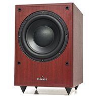 Fluance DB-150 10 Inch 150 Watt Low Frequency Powered Subwoofer-Dark Walnut N9