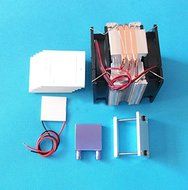 Qianson Thermoelectric Peltier Semiconductor Refrigeration Water Cooling System Cooler Fan TEC1-12715 Assembled