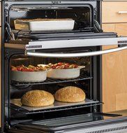 GE PB960SJSS Profile 30" Stainless Steel Electric Smoothtop Double Oven Range - Convection N3