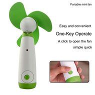 Intsun Handheld Portable Battery Operated Cooling Mini Fan Electric Personal Fans for Home and Travel (blue) N18