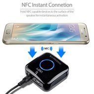 Etekcity Wireless Bluetooth 4.0 Receiver Audio Adapter (NFC-Enabled) for Sound System N6