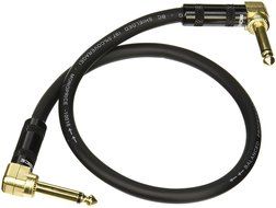 Monoprice 109446 1.5-Feet Premier Series 1/4-Inch Male Right Angle to Male Right Angle 16AWG Cable
