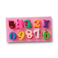 Wocuz W0112 Large Numbers Silicone Mold Chocolate Fondant Mold Cake Decoration N3