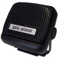 PolyPlanar VHF Extension Speaker - 8W Surface Mount -(Single) Black consumer electronics
