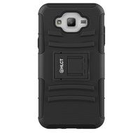 Galaxy J7 Case, HLCT Rugged Shock Proof Dual-Layer PC and Soft Silicone Case With Built-In Kickstand for Samsung...