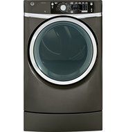 GE GFDR485GFMC 8.3 Cu. Ft. Metallic Carbon With Steam Cycle Gas Dryer