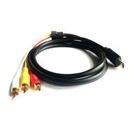 VAlinks(TM) 5 FT 1.5m HDMI Male to 3RCA Male Extension Cable Converter Adapter for HDTV DVD Satellite TV,RGB Component...