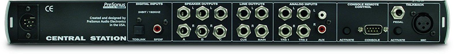 PreSonus Central Station Plus: Studio Control Center with Remote Control N2