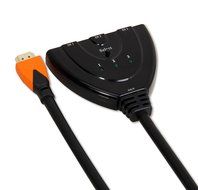 A-technology Sl3103 3&times;1port Hdmi Pigtail Switch3&times;1 with 0.6 Ft Hdmi Cable Can Make You Connect Dvd/xbox360/stb...