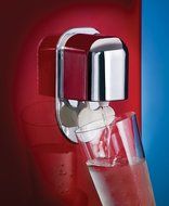 Nostalgia Electrics RRF300DNCBLK 3.0 Retro Series 3.0-Cubic Foot Compact Refrigerator with Exterior Beverage Dispenser... N2