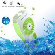 D-FantiX Handheld Fan Battery Operated Portable Water Misting Fans Water Spray Fan with Cooling Mist Humidifier... N15