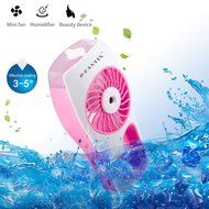 D-FantiX Handheld Fan Battery Operated Portable Water Misting Fans Water Spray Fan with Cooling Mist Humidifier... N17