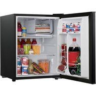 Amana 2.7 cu ft Compact Single-Door Refrigerator, Black N2