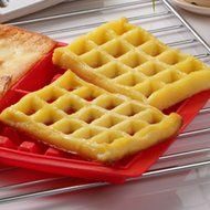 4-Cavity Mini Fancy Bundt Waffles Cake Cookie Pan Silicone DIY Mold Baking Mould