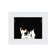 Fireplace bio ethanol Modern Dual White Neoflame