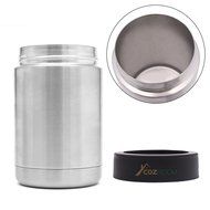 CoZroom Stainless Steel Can Cooler 12oz-Double Wall Vacuum- Personal Beverage Cooler Fits Cans and Bottles N2
