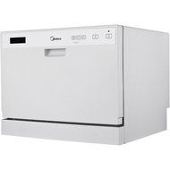 Midea 6-Place Setting Countertop Dishwasher silver N2
